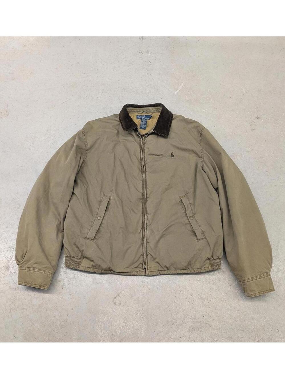 Vintage Polo Ralph Lauren Outdoor Apparel Down Olive Jacket